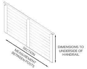 Balustrade Builder Checklist - Dimensions