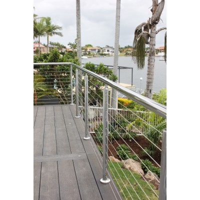 DIY Balustrade System For Metal Posts