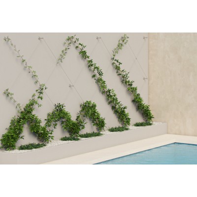 Green Wall Post 95x50x16mm AISI 316