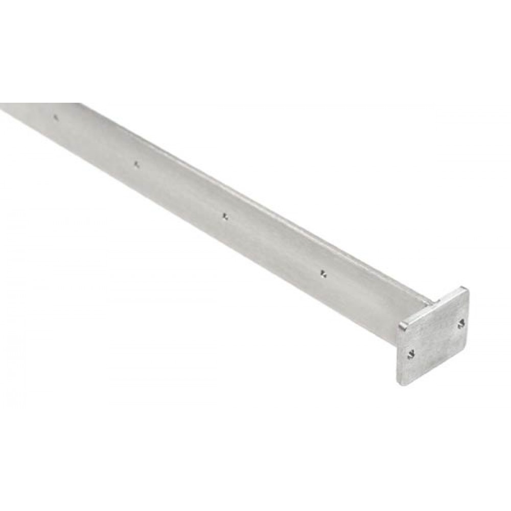 Post Custom 40mm Flat Bar INT Flat Handrail Satin (Suitable for HORIZONTAL sections)