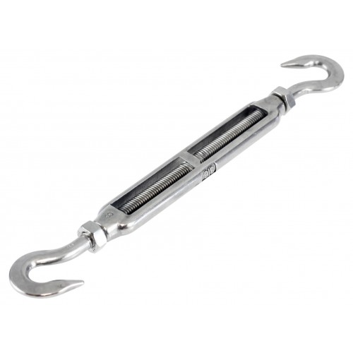 Turnbuckle 10mm Hook/Hook Econ AISI 316