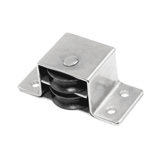 Pulley Block 25mm Double Fixed AISI 316