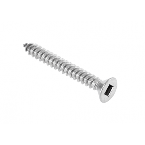 Screw 8G x 32mm Countersunk Square Drive AISI 304