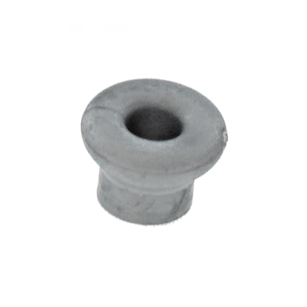 Grommet Grey with 6.2mm Centre Hole 1'' Curved Surface