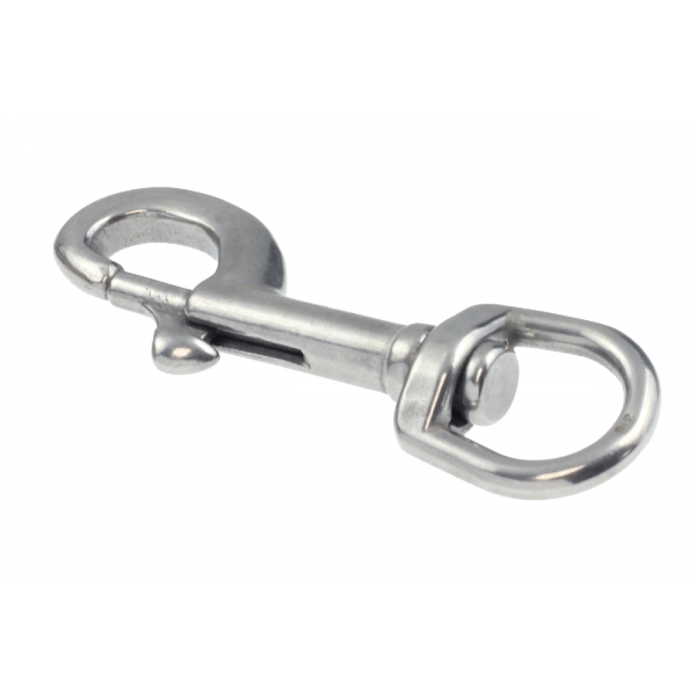 Swivel Eye Bolt Snap 64mm AISI 316