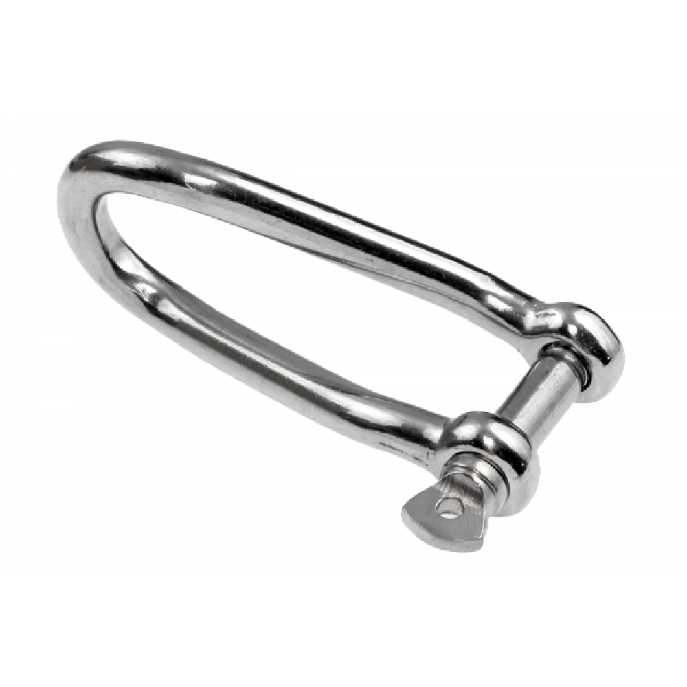 Dee Shackle Long Twisted 8mm ProRig AISI 316