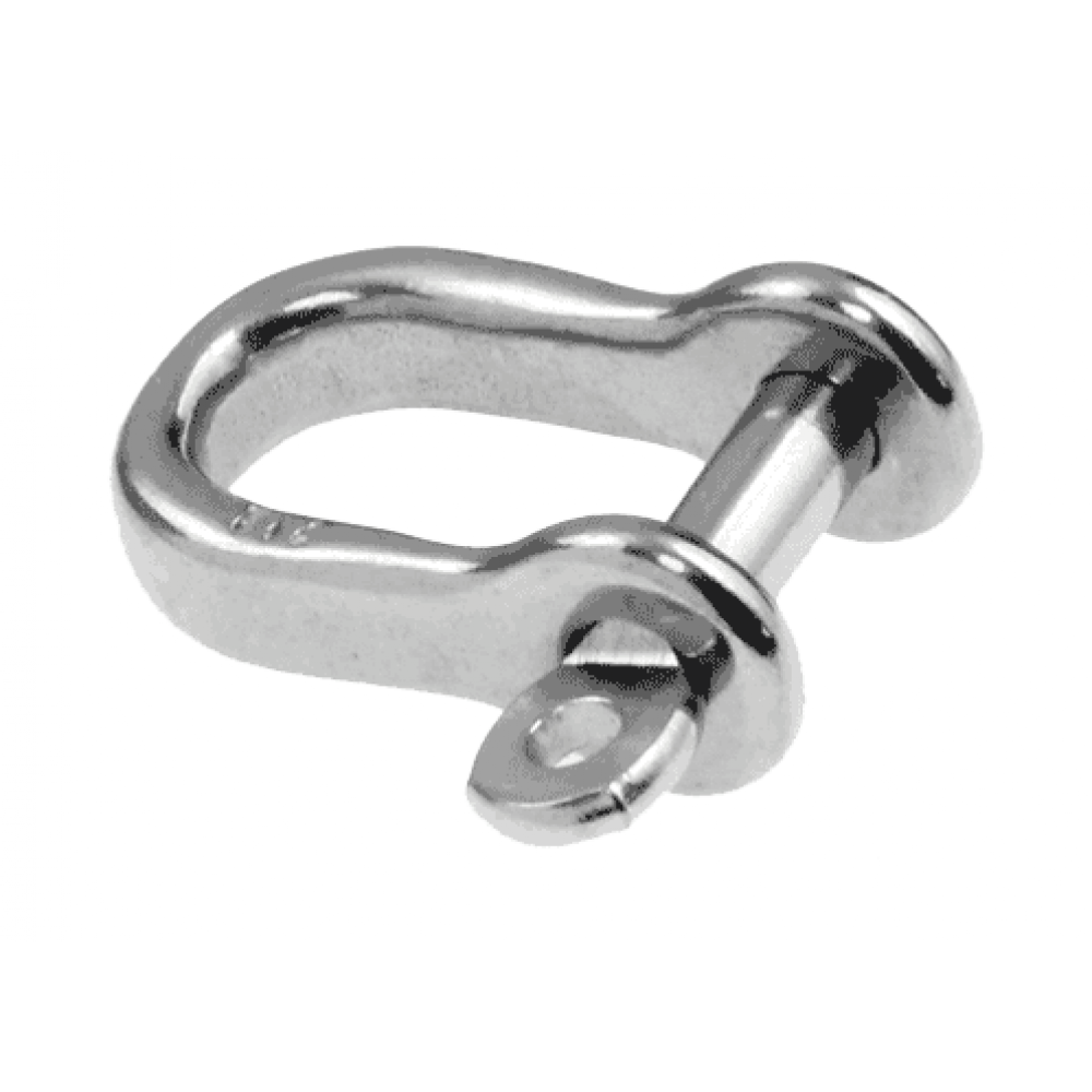 Dee Shackle Semi Round 5mm AISI 316