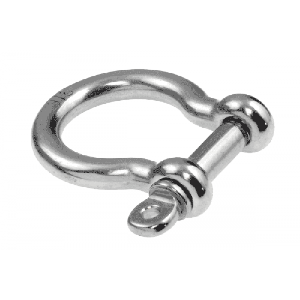 Bow (Anchor) Shackle Forged 8mm ProRig AISI 316