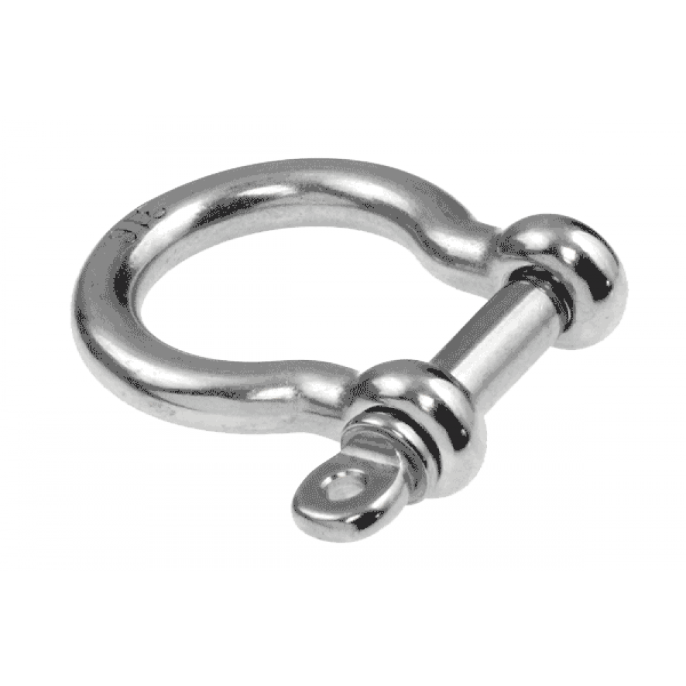 Bow (Anchor) Shackle Forged 8mm ProRig AISI 316