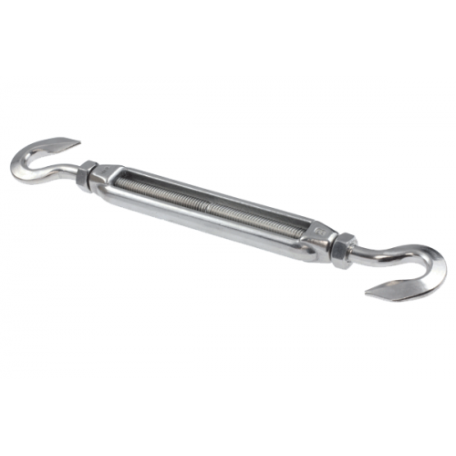 Turnbuckle 6mm Hook/Hook Econ AISI 316