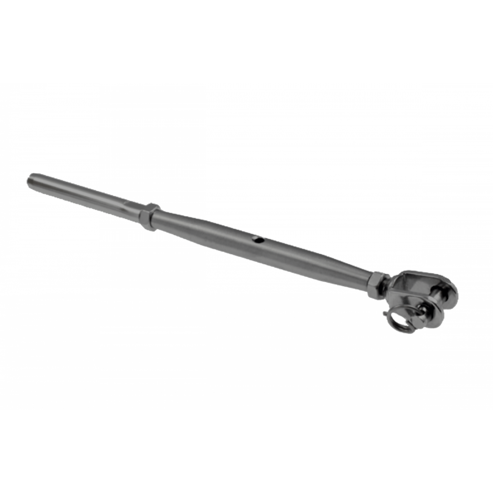 Black Bottlescrew 5mm Jaw/Swage to suit 3.2mm wire - Econ AISI 316 