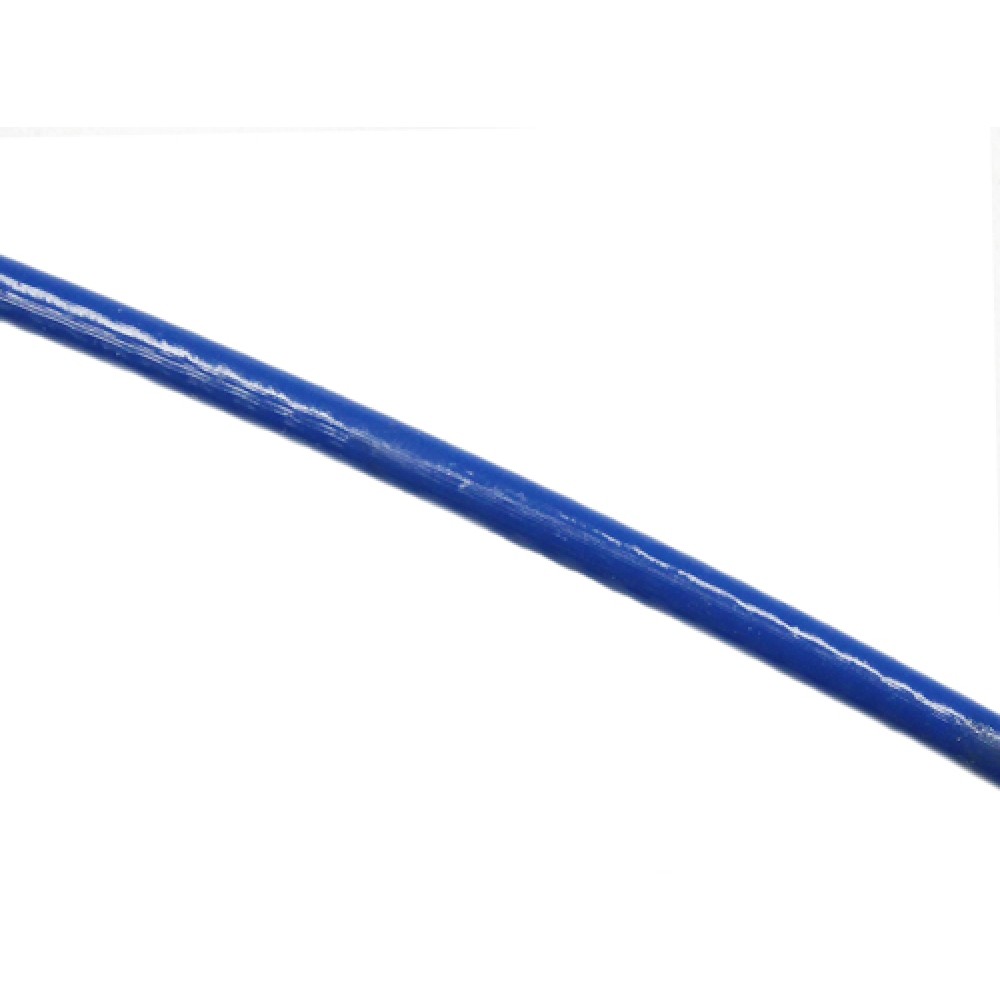 3.2mm Wire Rope PVC Blue 7 x 7 AISI 316 PER METRE