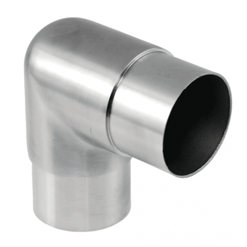 Flush Elbow 90 degree suits 1.6mm 2 inch tube satin finish ProRail AISI 316