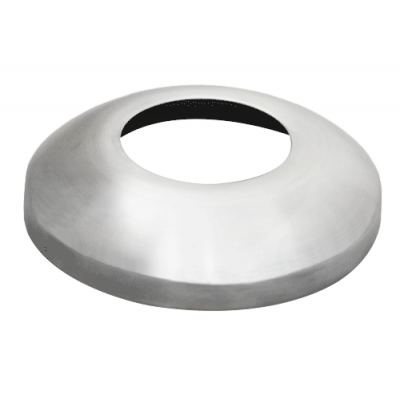 Post Custom Round 1 inch x 1.6mm Intermediate suits Round Handrail Satin Finish AISI 316 (Suitable for HORIZONTAL sections)