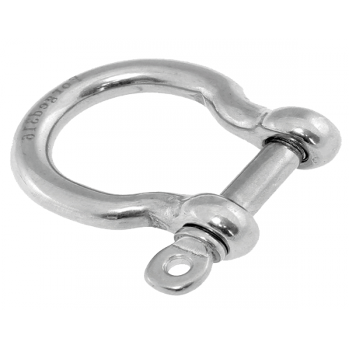 Bow (Anchor) Shackle Forged 8mm Econ AISI 316