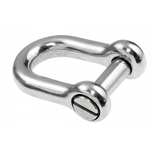 Dee Shackle Slot Head Forged 10mm Econ AISI 316