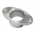End Fitting Oval suits 1.6mm 2 inch Tube Mirror Polish ProRail AISI 316