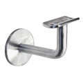 Handrail Bracket Wall to Round Satin Finish