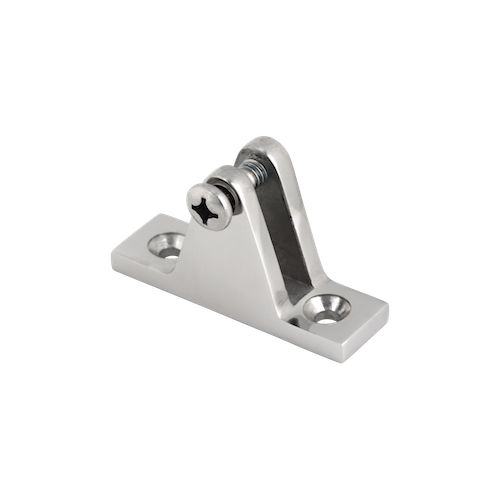 Deck Hinge 90 Degree Bimini Mirror Polish AISI 316