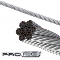 3.2mm Wire Rope 7x19 ProRig AISI 316 per Metre