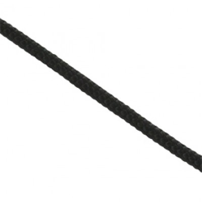 Leech Cord 4mm 400m Roll Black