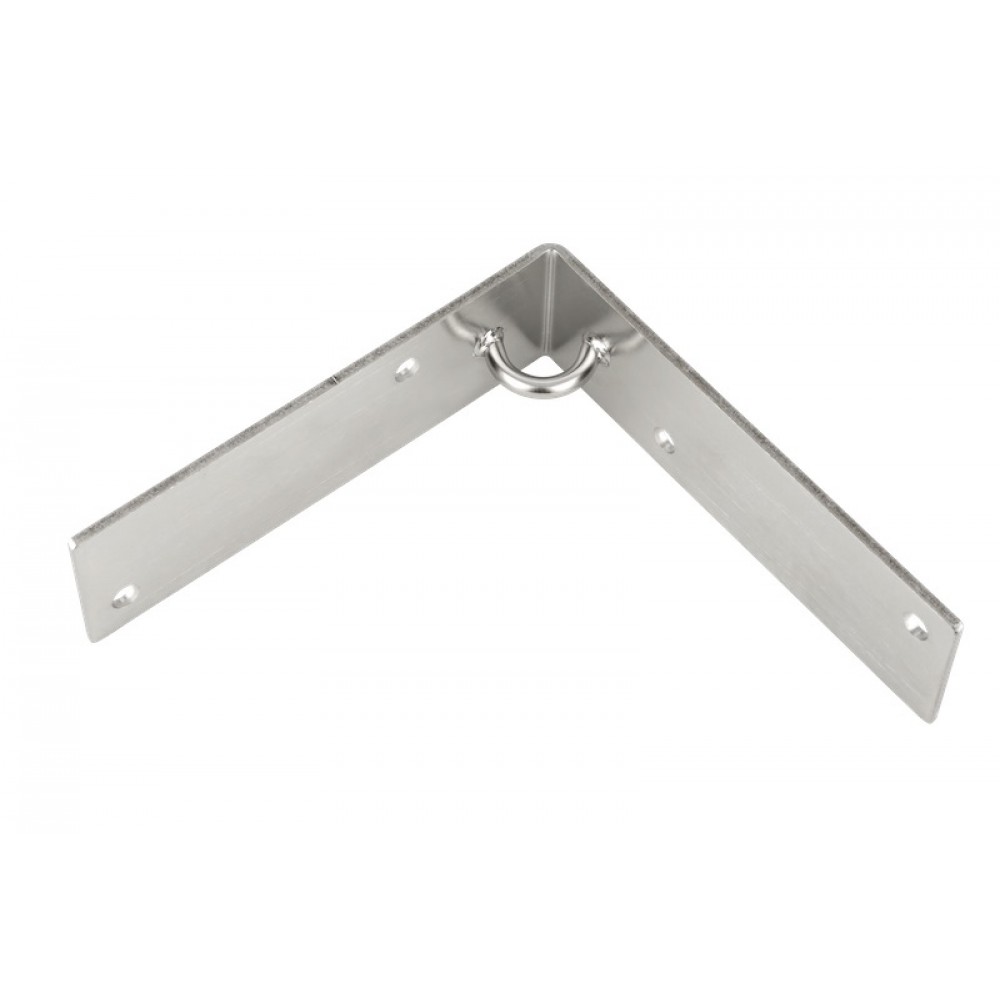 Internal Corner Bracket 250 x 250mm Stainless AISI316