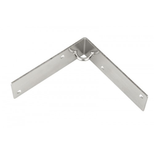 Internal Corner Bracket 250 x 250mm Stainless AISI316