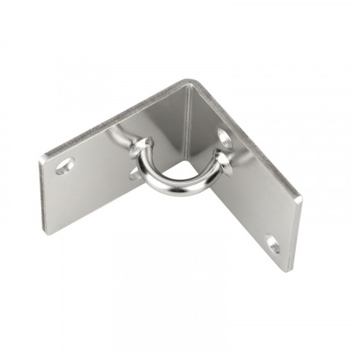 Internal Corner Bracket 100 x 100mm Stainless AISI316