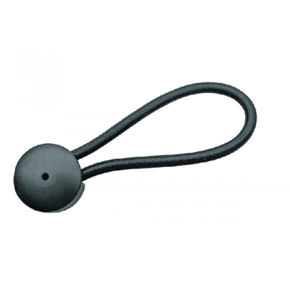 Shock Cord Loop Black 100mm Stayput