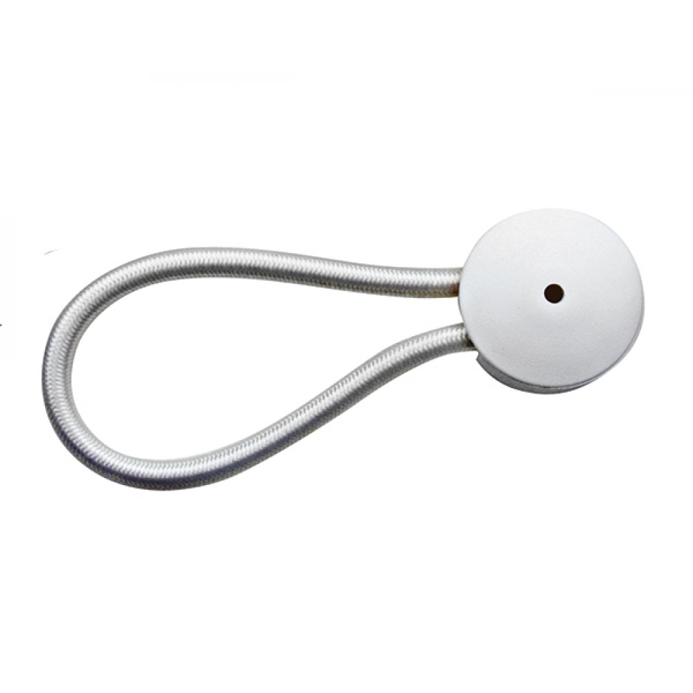 Shock Cord Loop White 80mm Stayput