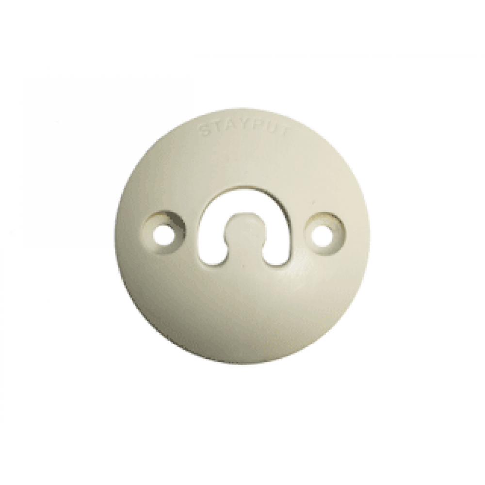 Stayput Dome Hook 60mm Vertical Ivory