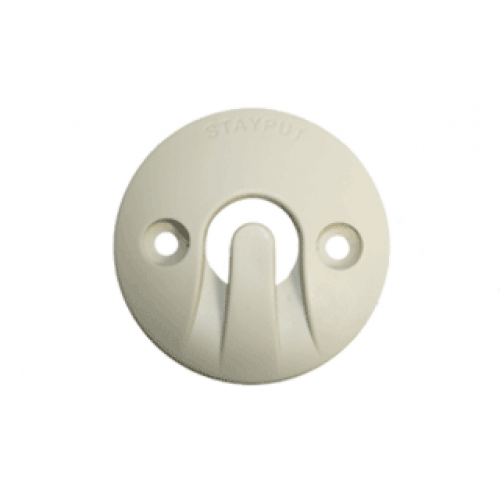 Stayput Dome Hook 60mm Horizontal Ivory