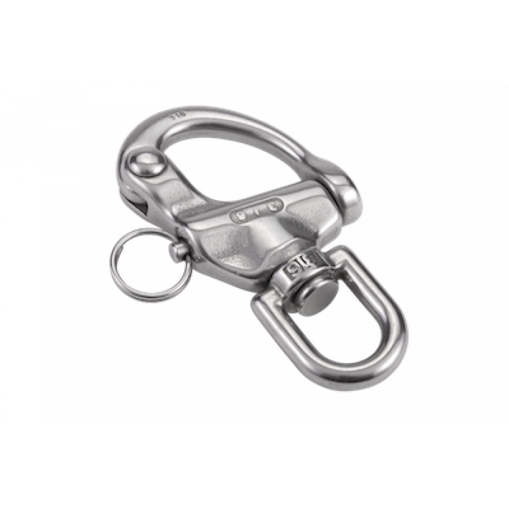 Snap Shackle Swivel Eye 122mm AISI 316