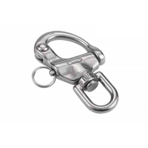 Snap Shackle Swivel Eye 86mm AISI 316