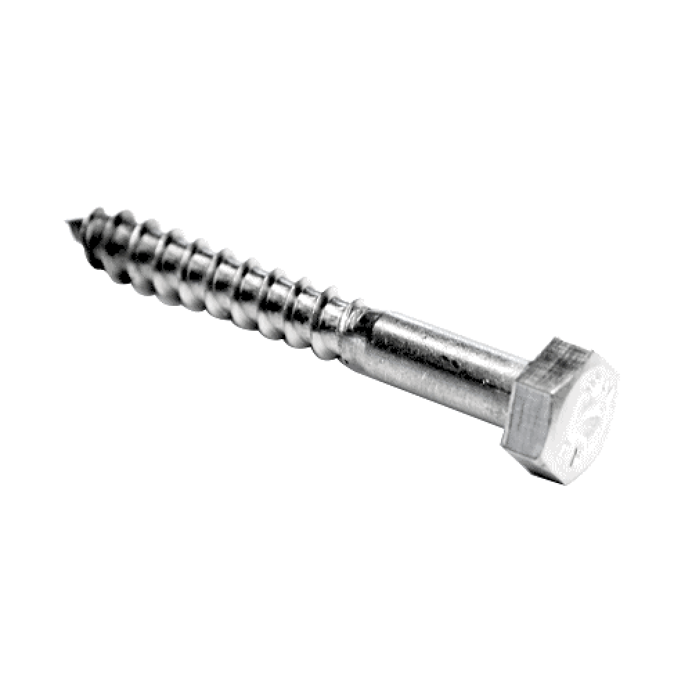 Coach Screw 8 x 65mm AISI 316