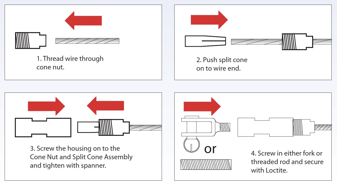 Swageless Balustrade System