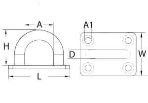 S321 product technical drawing