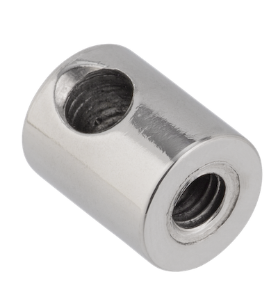 Stainless Barrel Nut 17mm M6 Thread AISI 316