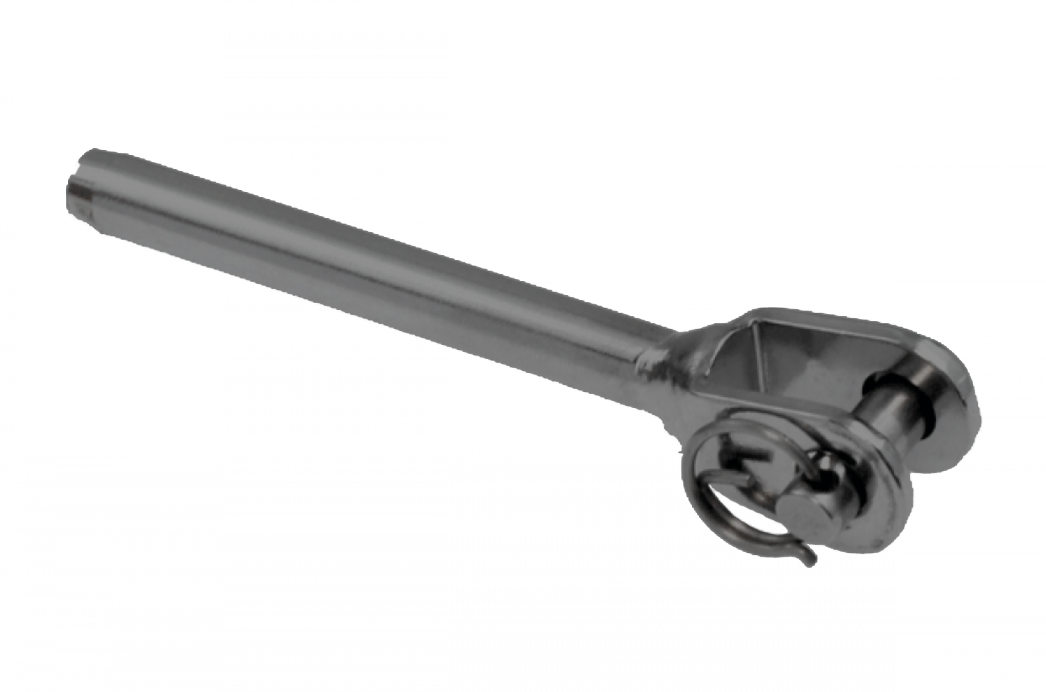 Fork Terminal 5mm Pin suits 3.2mm Wire Econ Black