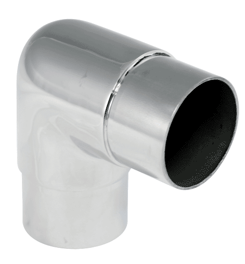 Flush Elbow 90Ã� suits 1.6mm 2″ Tube Mirror