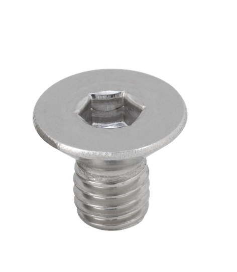 M6 x 10 Countersunk Machine Screw Hex Drive 304 Grade