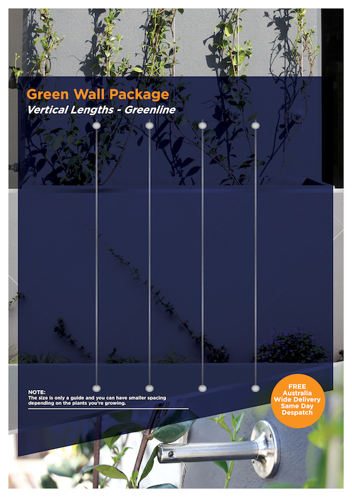 Green Wall Vertical Length Flyer