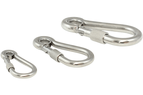 Spring Hooks with Eye and Screw Nut