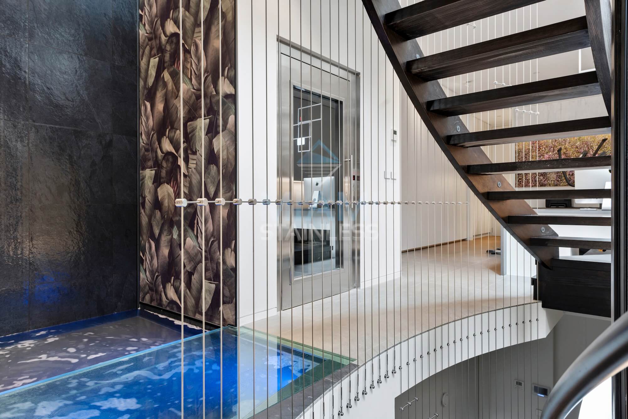 Vertical Wire Balustrade