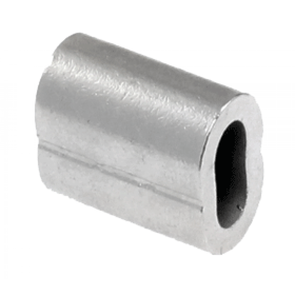 Swage Sleeve/Ferrule - CLAMP - Nickel Plated Copper ALL SIZES