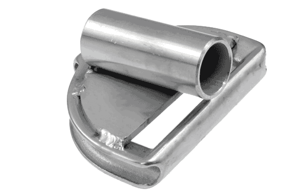 Ezi Hold Dee Ring With Pipe 5 x 50mm AISI 316
