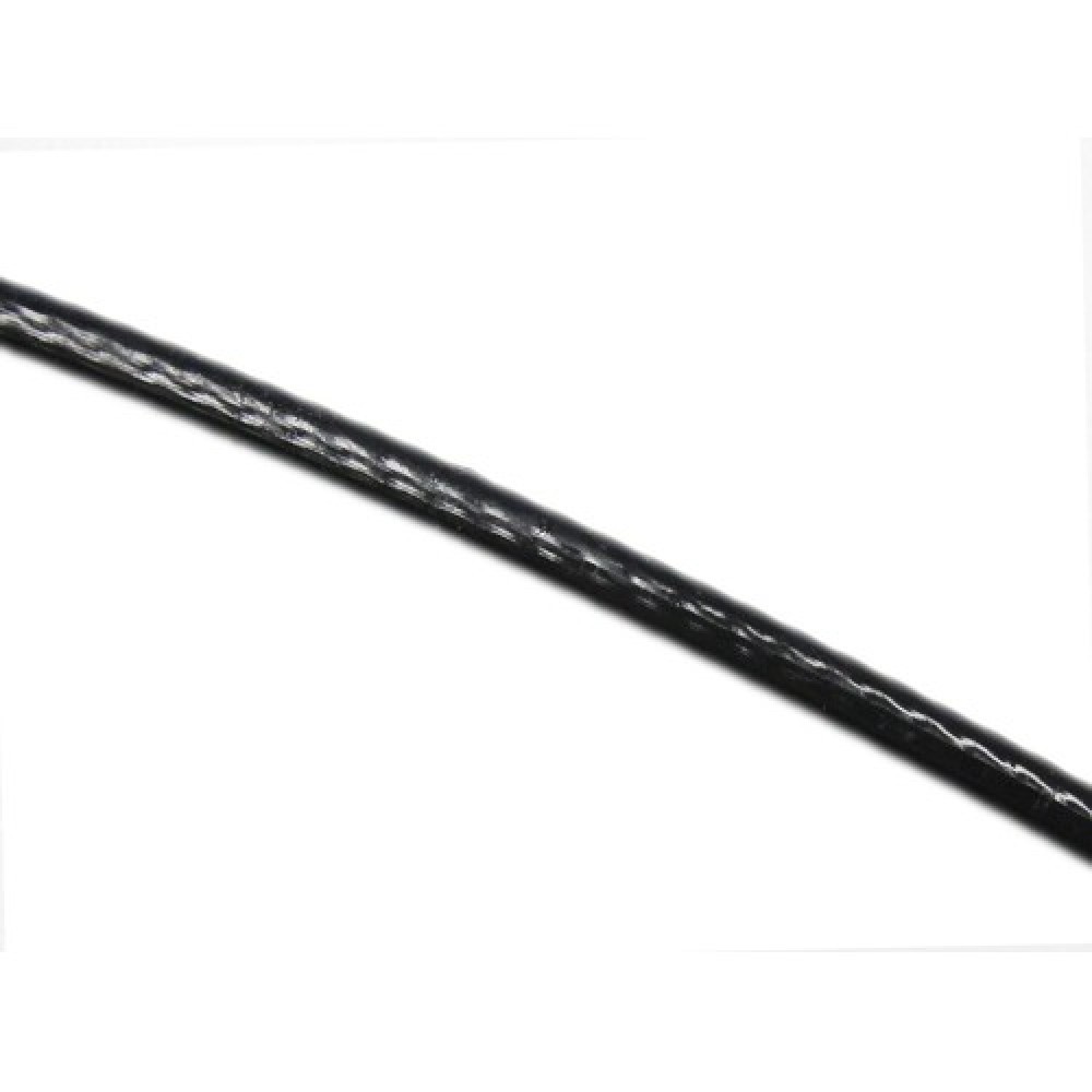 PVC -Black - Wire Rope 7x7 316 Grade Stainless