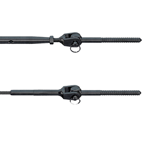 Black Jaw Swage Bottlescrew System for Timber Posts