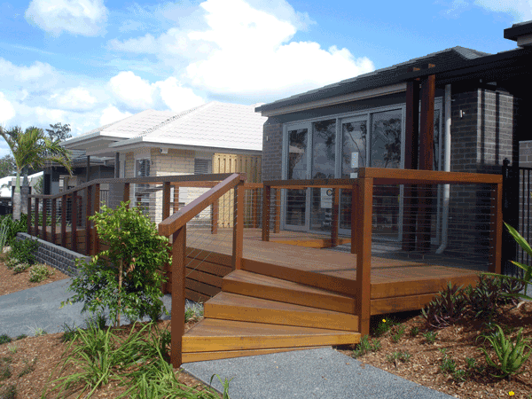 Tension Swage Stud System Balustrade - Metal Posts 