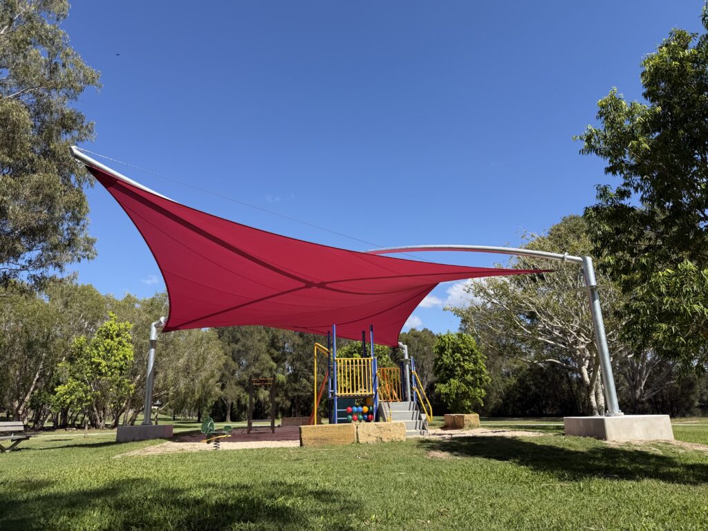 Shade Sail Project in Elanora by VECTOR Shade Structures